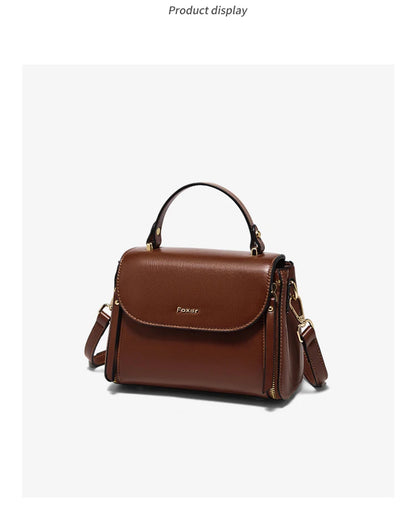FOXER Brand Retro Women's Handbag