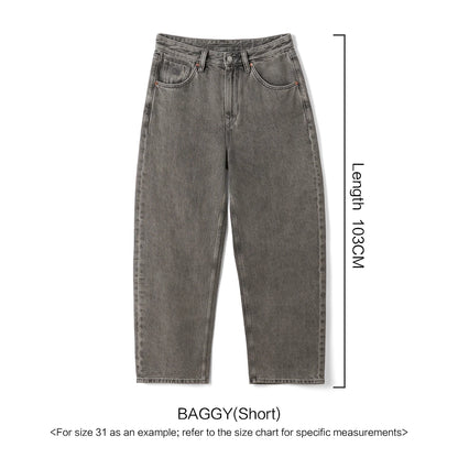 SIMWOOD High Standard 2026 Spring Summer New Baggy Style 12oz  Natural Hemp Cotton Blend  Fabric Jeans Men Vintage Denim Pants