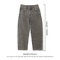SIMWOOD High Standard 2026 Spring Summer New Baggy Style 12oz  Natural Hemp Cotton Blend  Fabric Jeans Men Vintage Denim Pants