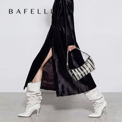 BAFELLI Vintage Genuine Leather Shoulder Bag