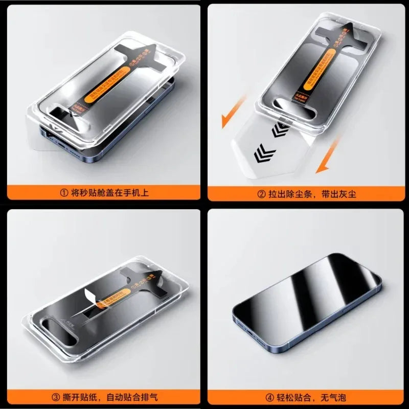 AKABEILA Samsung Dust Free Tempered Glass Screen Protectors - ShopHub