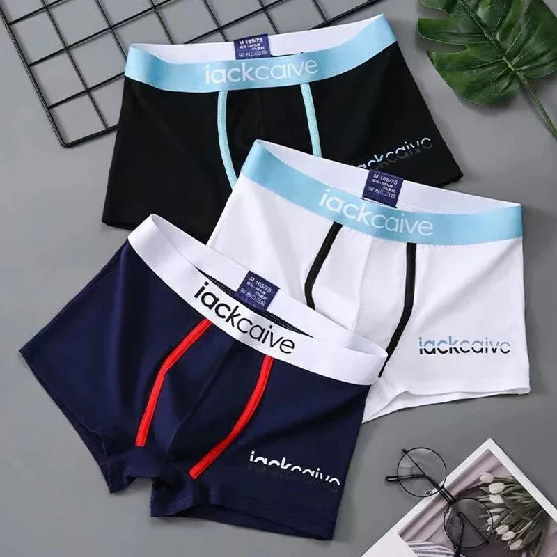 Men's 3 Pack Cotton Boxer Shorts - ShopHub