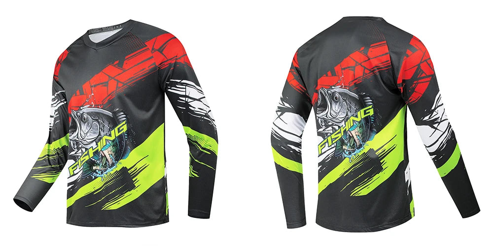 Men's Long-Sleeve UPF 50+ Fishing Shirt ShopHub