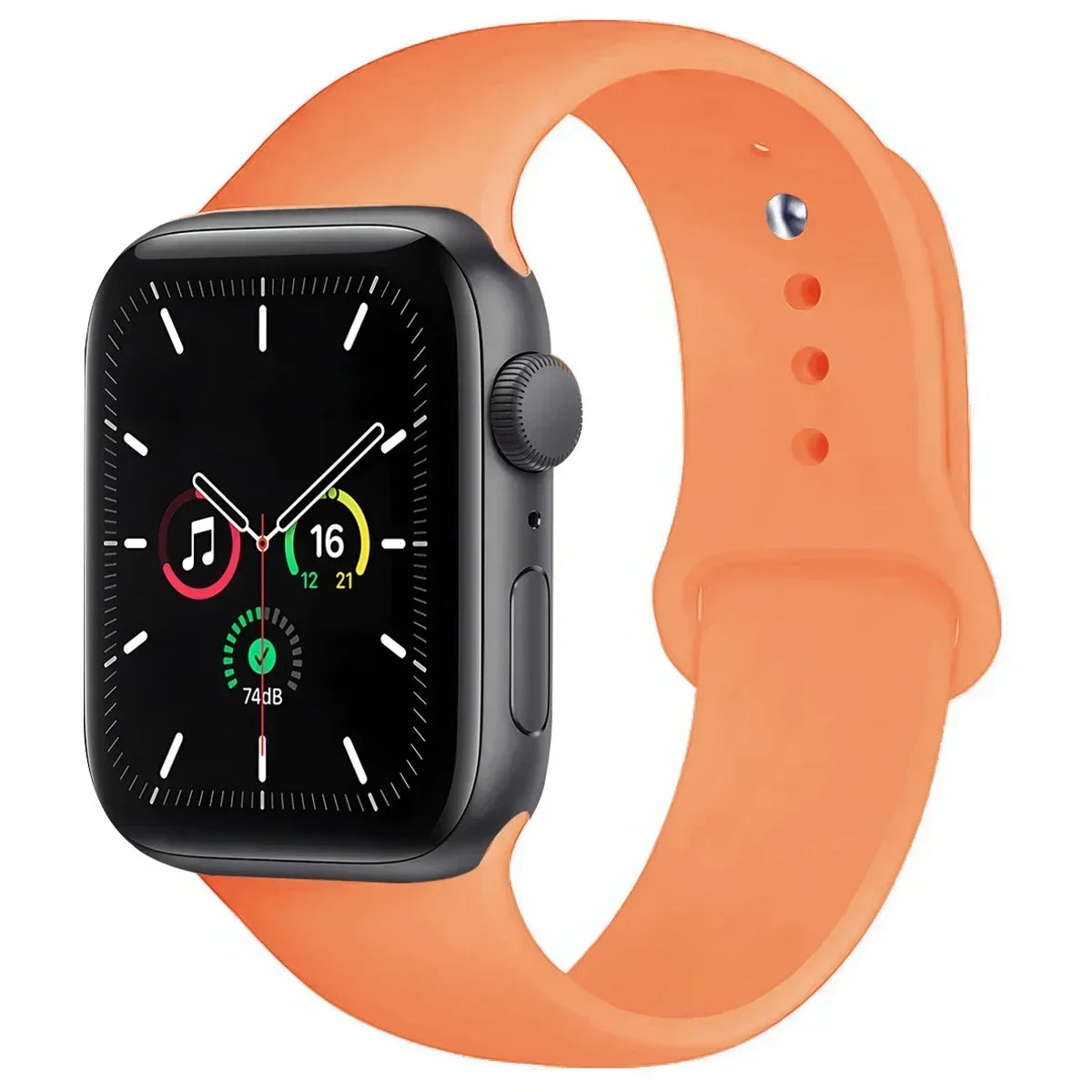 Silicone Sport Band for Apple Watch Series (42mm - 49mm)(available in 45 colours) Habicare