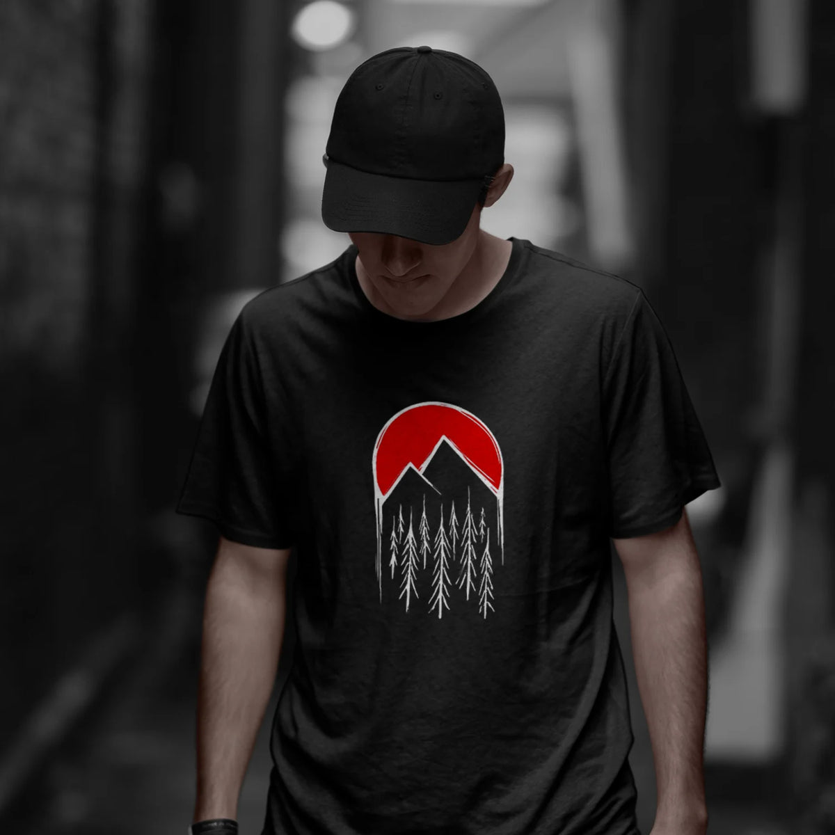 COOLMIND 100% Cotton Short Sleeve Loose Big Size Print Men T Shirt Casual Streetwear Summer Men Tshirt o-neck t-shirt Tee Shirts