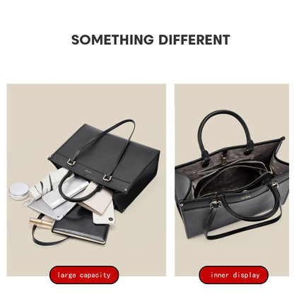 FOXER Luxury Large Capacity Tote Bag for Women