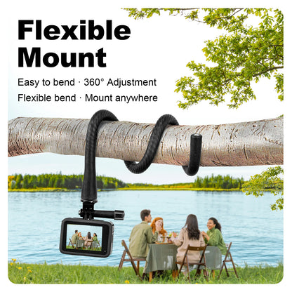 TELESIN Flexible Selfie Stick Monopod Tripod