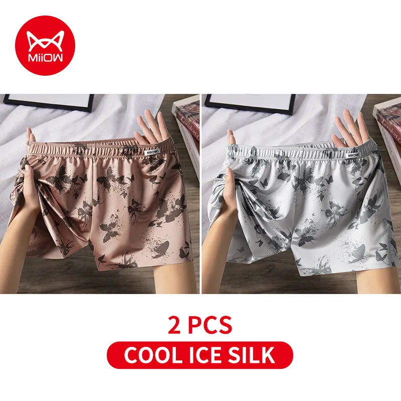 MiiOW Ice Silk Men's Underwear for Ultimate Breathability and Comfort