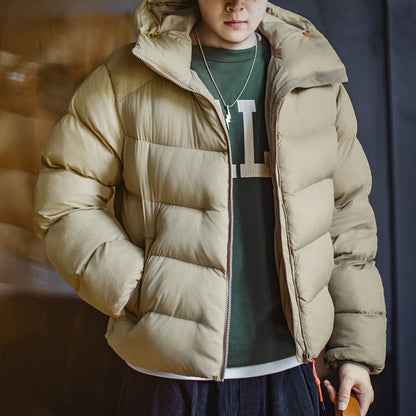 MADEN Quilted Puffer Jacket | Coffee or Khaki