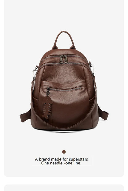 ZOOLER 100% Real Leather Backpack