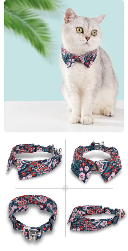 Truelove Cat Collar with Cute Floral Design