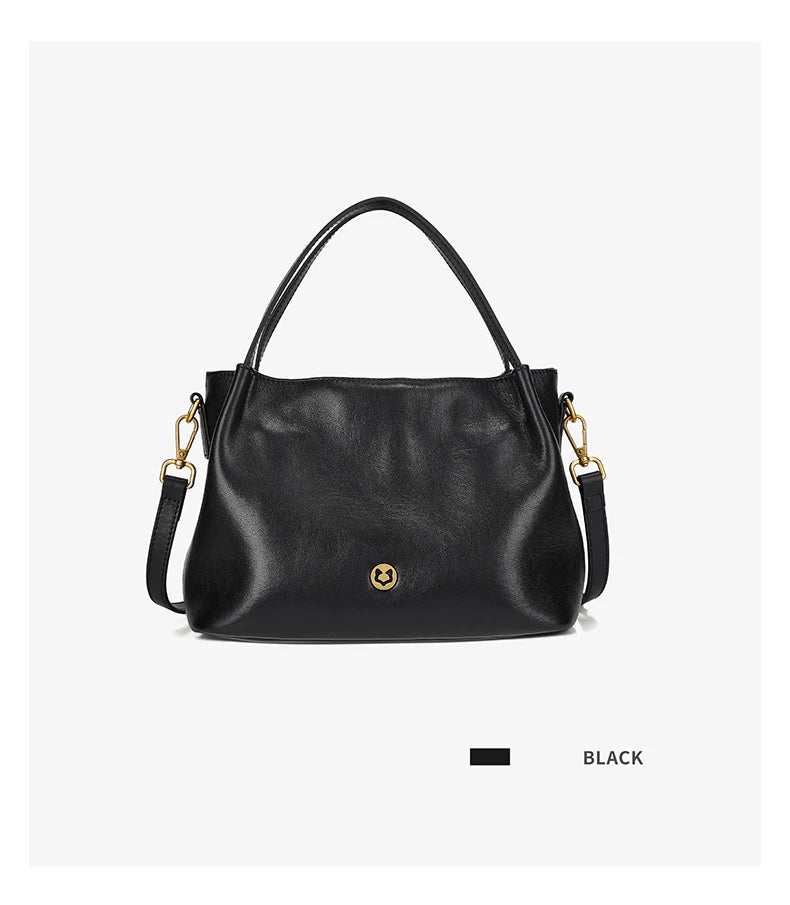 FOXER Genuine Leather Shoulder Bag