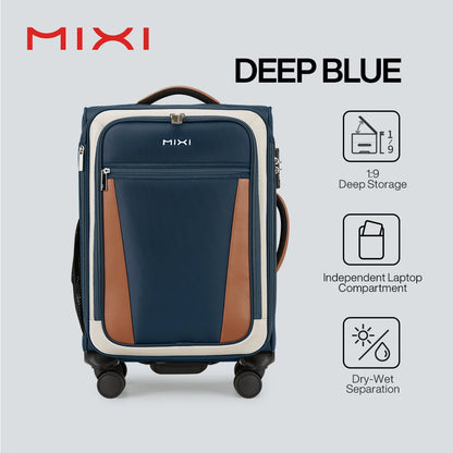 Mixi Compact 20-inch Carry-on Suitcase