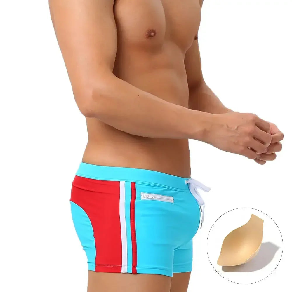 UXH Men's Push-Up Swim Trunks - ShopHub