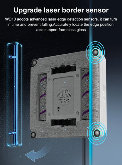 The ABIR WD10 Robot Window Cleaner