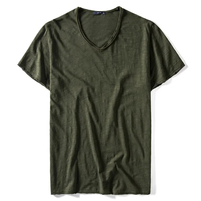AIOPESON Summer V-Neck T-Shirts - ShopHub