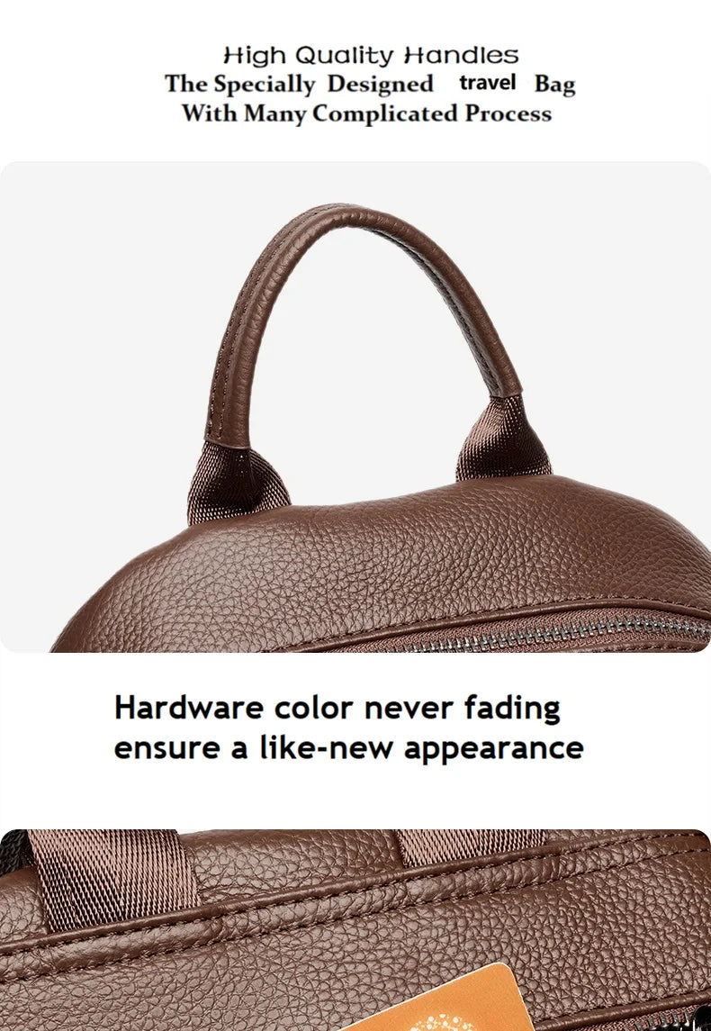 ZOOLER 100% Real Leather Backpack