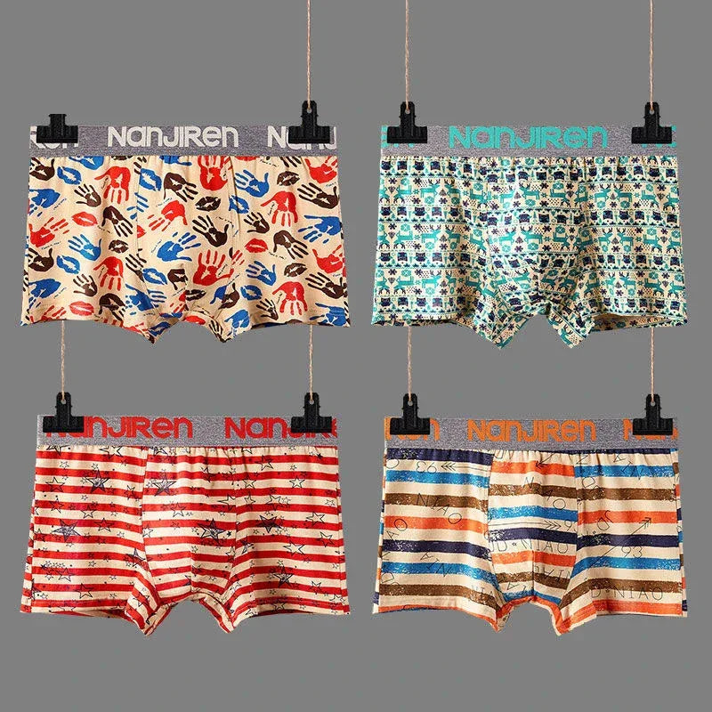 Men's 4-5 Pack Hot Cotton Boxers - ShopHub