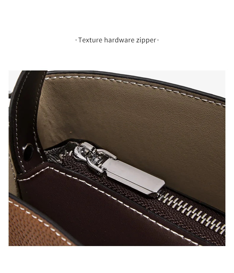 FOXER New Lady's Handbag Fashion 2026 Spring Summer Genuine Leather Casual Women Tote Bag Large Capacity Crossbody Shoulder Bag