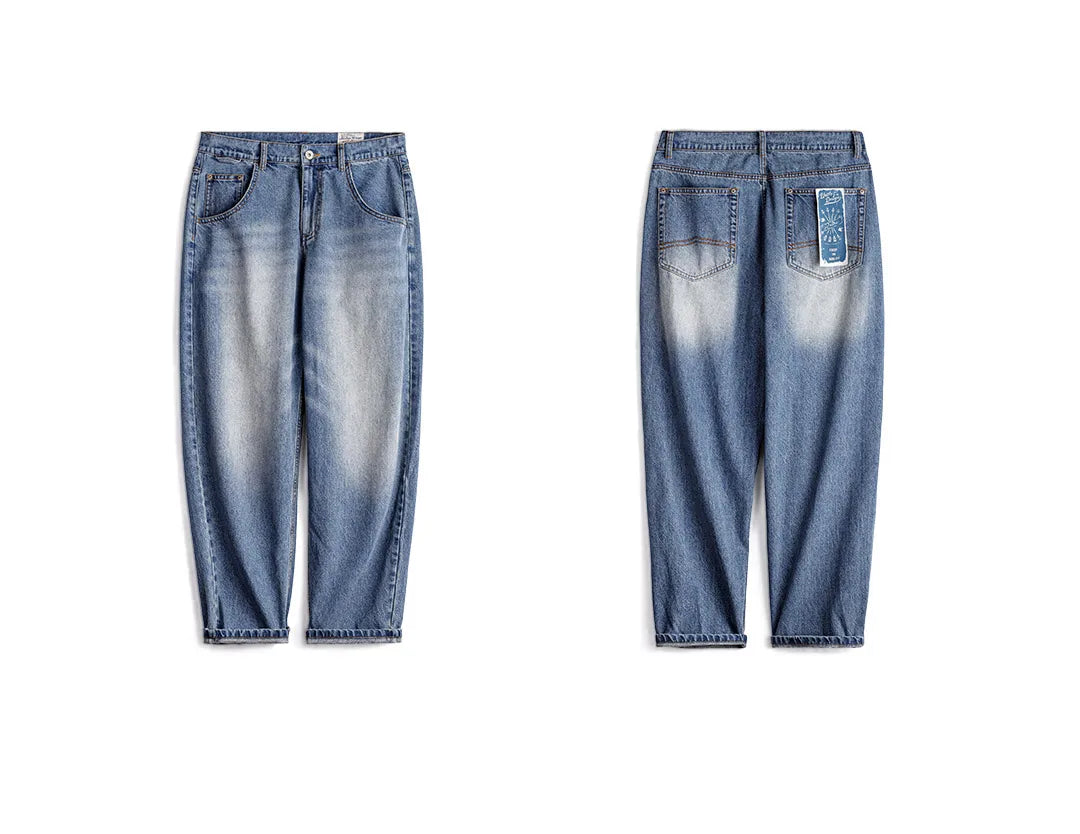 Maden Men's 12.6oz Washed Denim Jeans