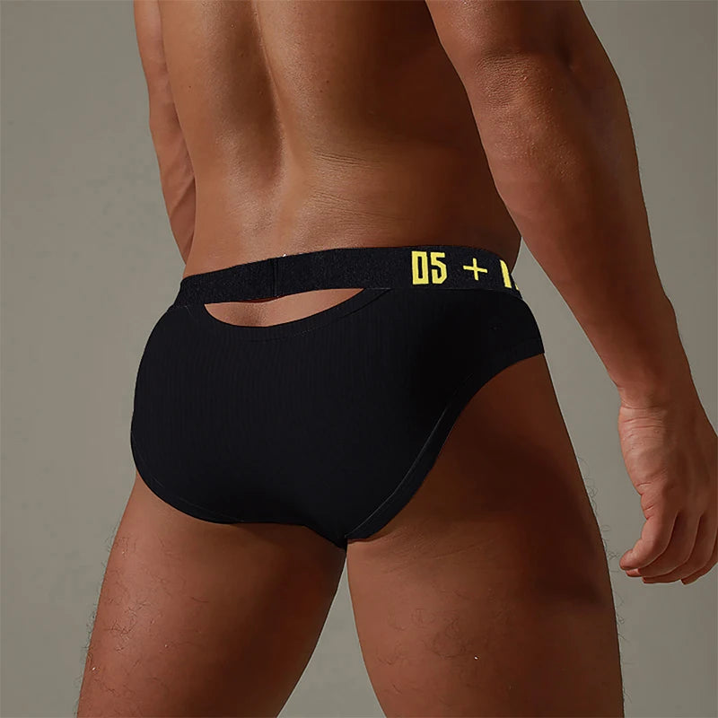 CMENIN BS3513 Patchwork Cotton Briefs | Six Colours
