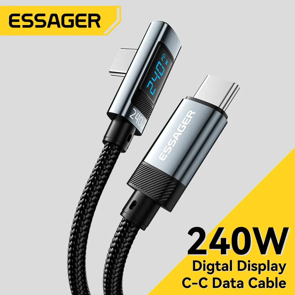 Essager 240W USB Type C to USB C Cable - ShopHub