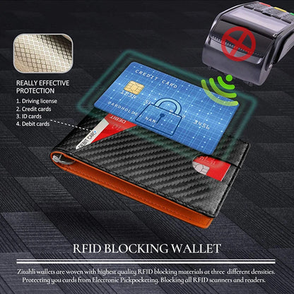 DIENQI Carbon Fiber Slim Wallet