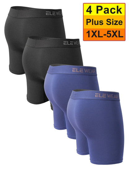 4 Pack Men's Breathable Boxers