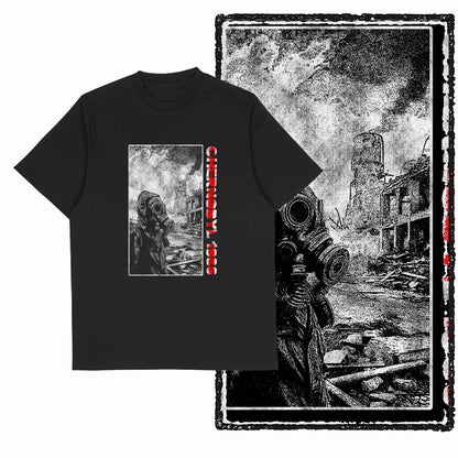 COOLMIND X0062 Dark Winged Truth Graphic Tee