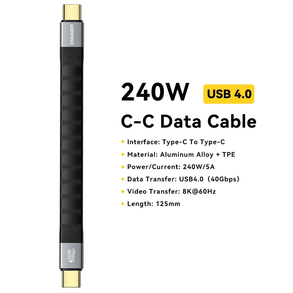 Essager USB 4.0 Type-C Cable - ShopHub