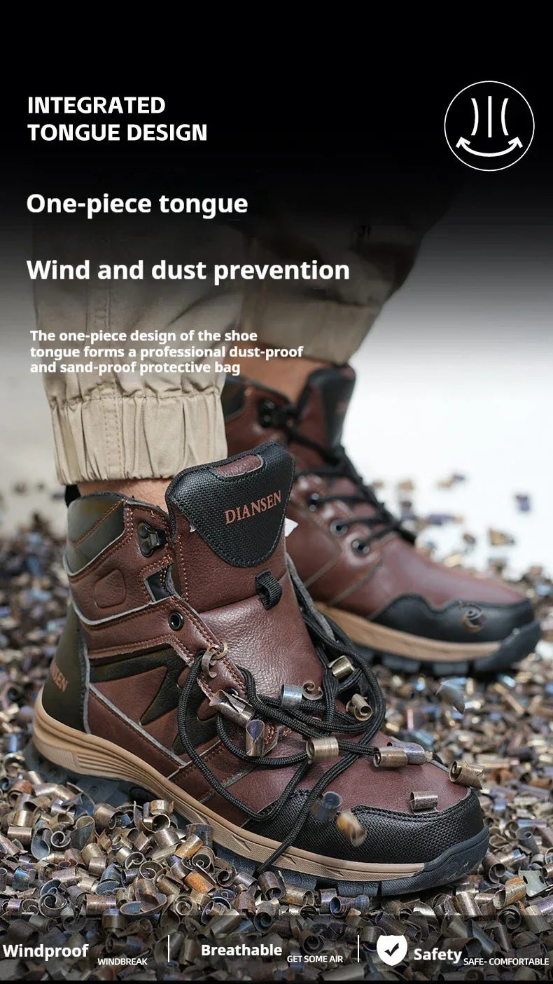 Kankeirr Waterproof Man's Safety Boots - ShopHub