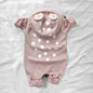 Kids Tales Little Wanderer Cotton-Blend Hooded Baby Romper