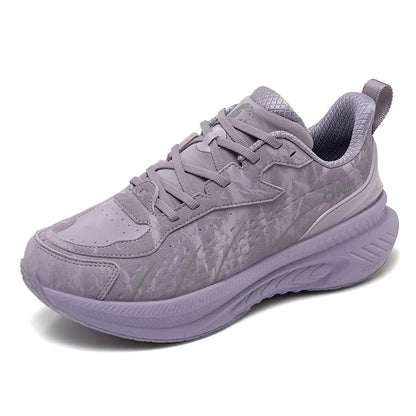 ONEMIX Black Leather Training Running Shoes