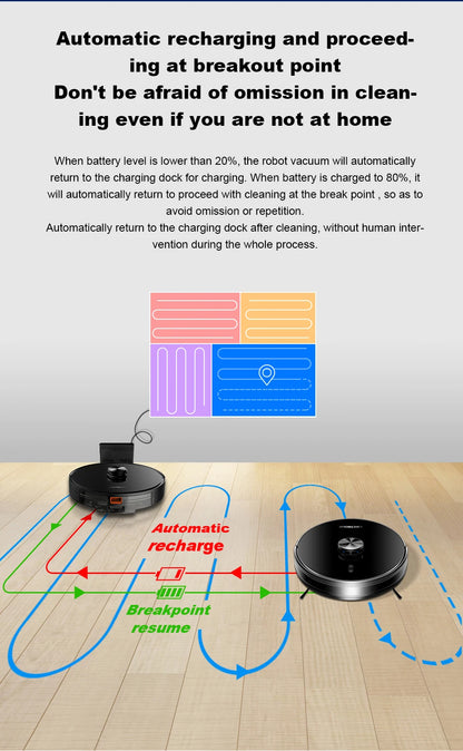 Liectroux/Lilin X6 Robot Vacuum Cleaner