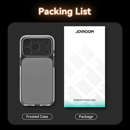 Joyroom Shockproof Frosted Case For iPhone 18 & 17