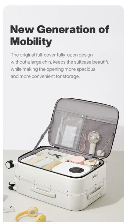 Mixi Premium Polycarbonate Rolling Suitcase