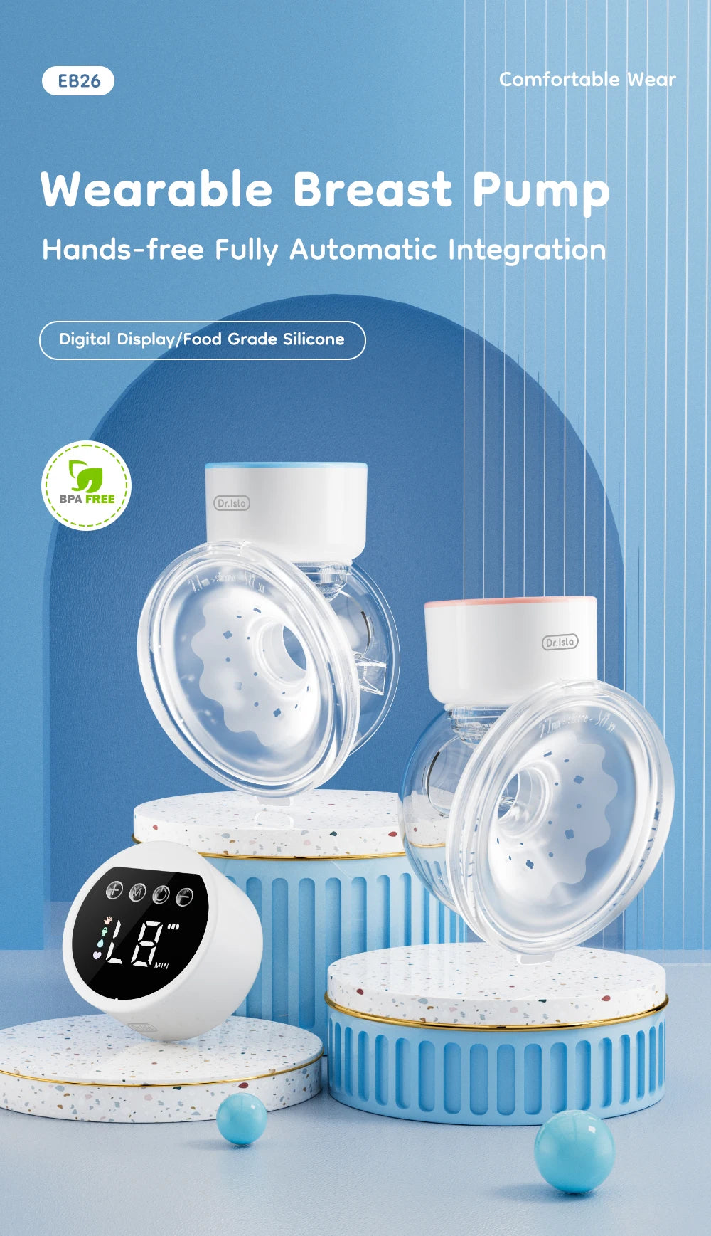 Dr.Isla EB26 Wearable Electric Breast Pump