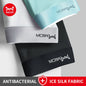 MiiOW Ice Silk Men's Boxershorts 3Pcs - Breathable Antibacterial Underwear