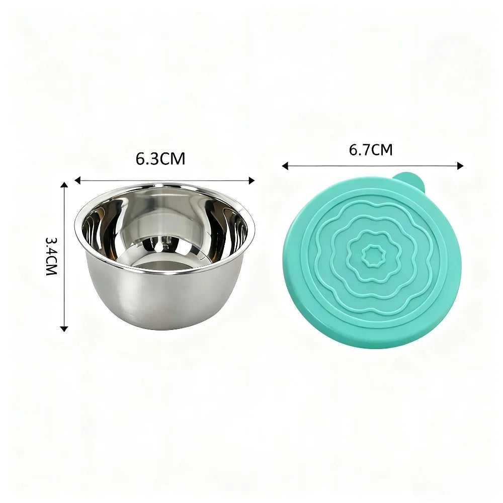 12pc 304 Stainless Steel Food Containers with Leakproof Lids