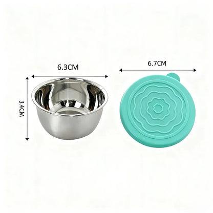 12pc 304 Stainless Steel Food Containers with Leakproof Lids