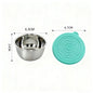 12pc 304 Stainless Steel Food Containers with Leakproof Lids