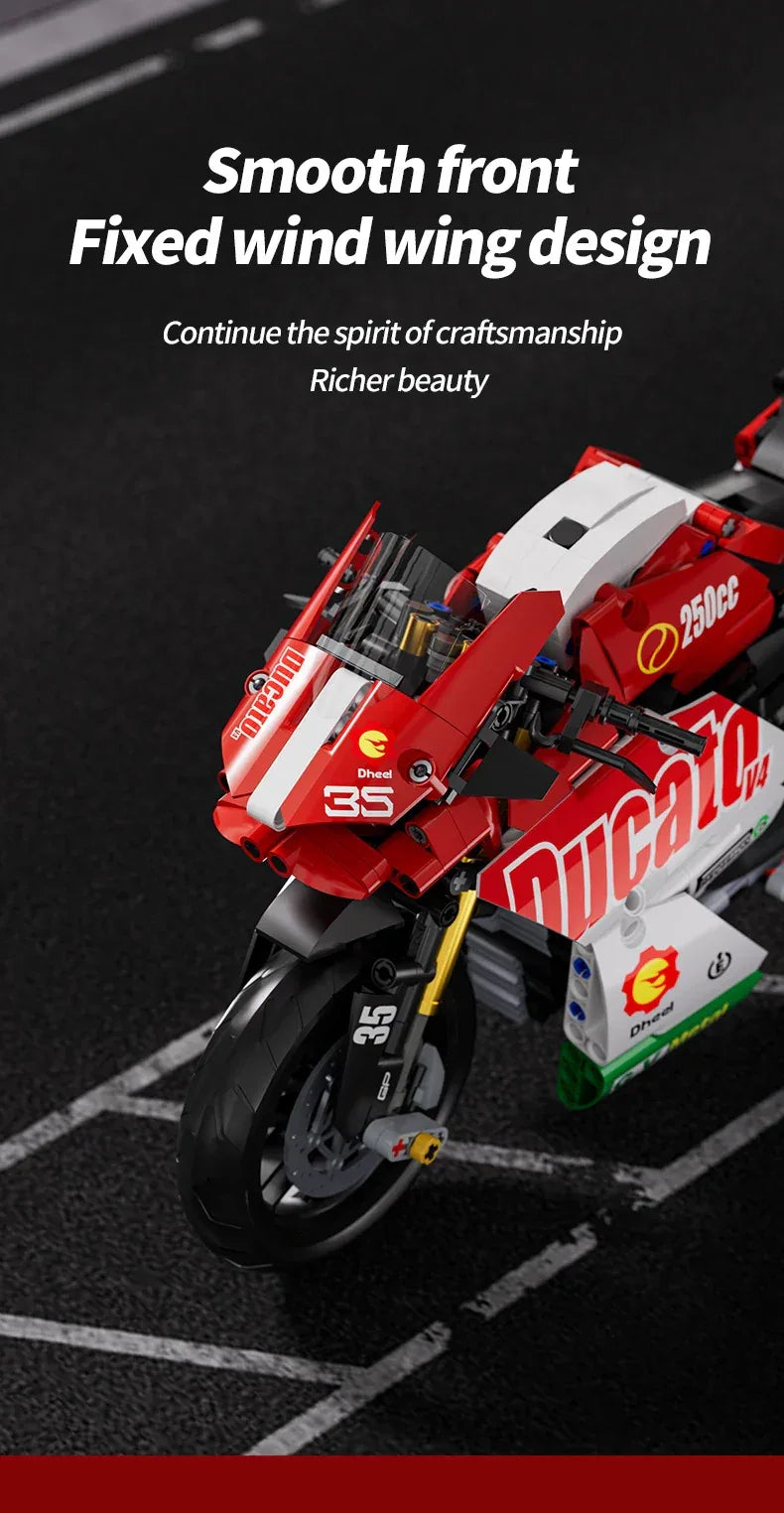 TOYLINX DIY Model Motorcycle Building Blocks Set! - ShopHub