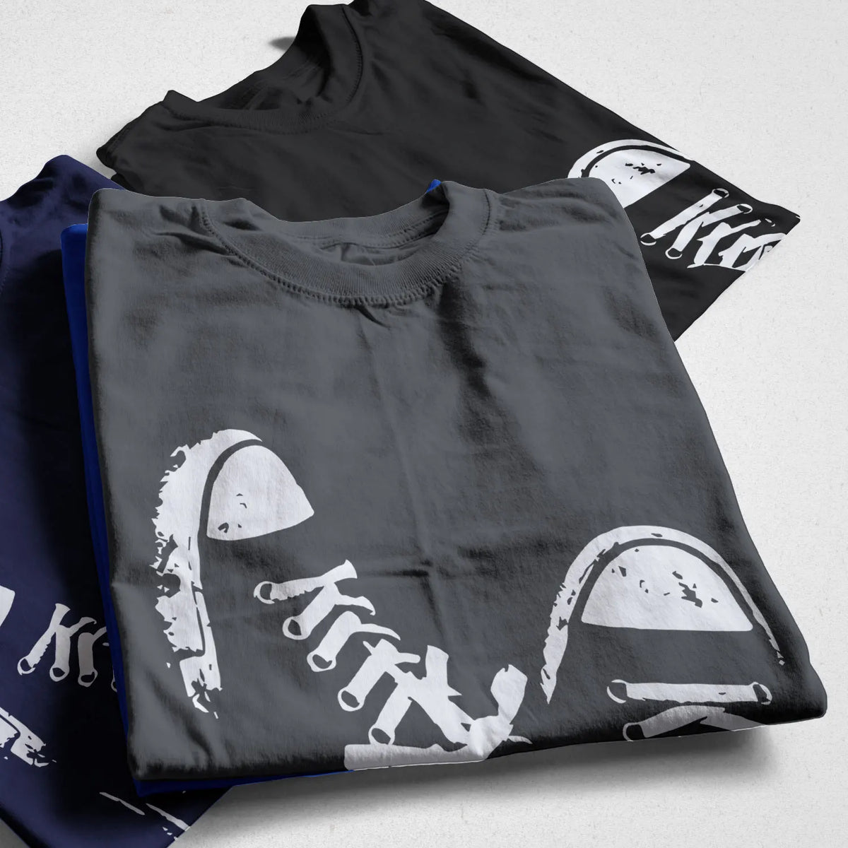 COOLMIND SK0119A Skate-Shoe Graphic Cotton Tee