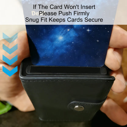 Carbon Fiber Rfid Blocking Mens Credit Card Holder Airtag Wallet