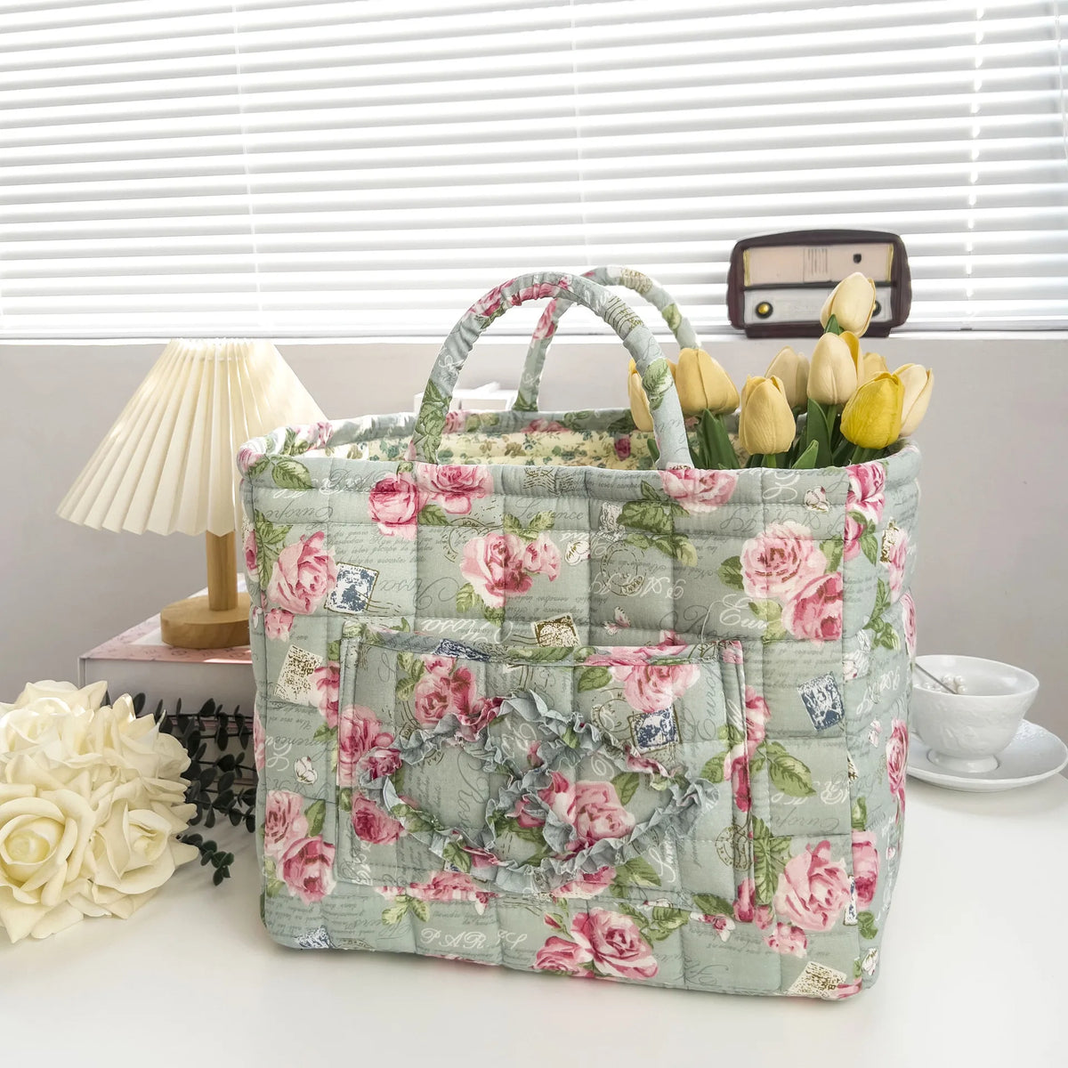 Multifunctional Rustic Diaper Bag