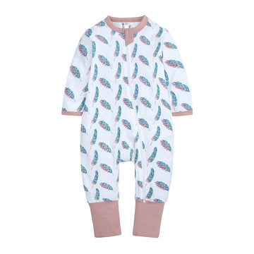 Kids Tales Everyday Wonder Cotton-Stretch Zip Baby Romper