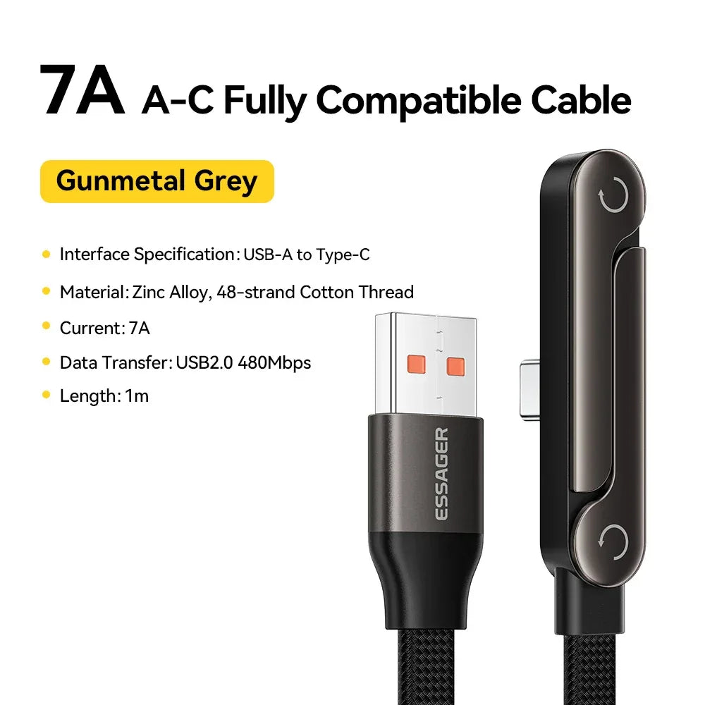 Essager 100W Type-C Cable - ShopHub