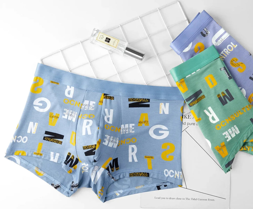 Men's 4 Pack Boxer Shorts - ShopHub