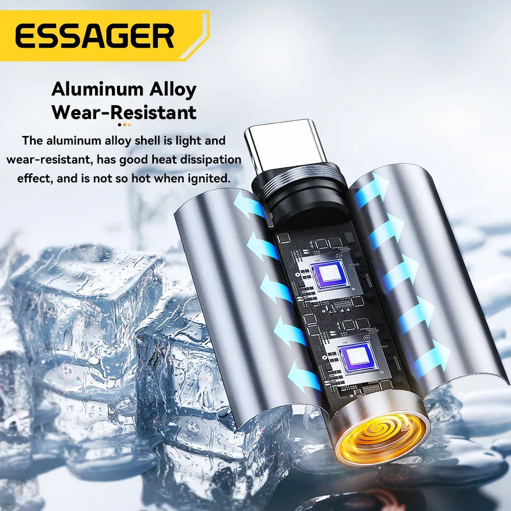 Essager Type-C Mini Cigarette Lighter - ShopHub
