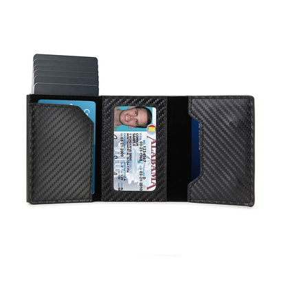 Rfid Carbon Fibe Airtag Wallets